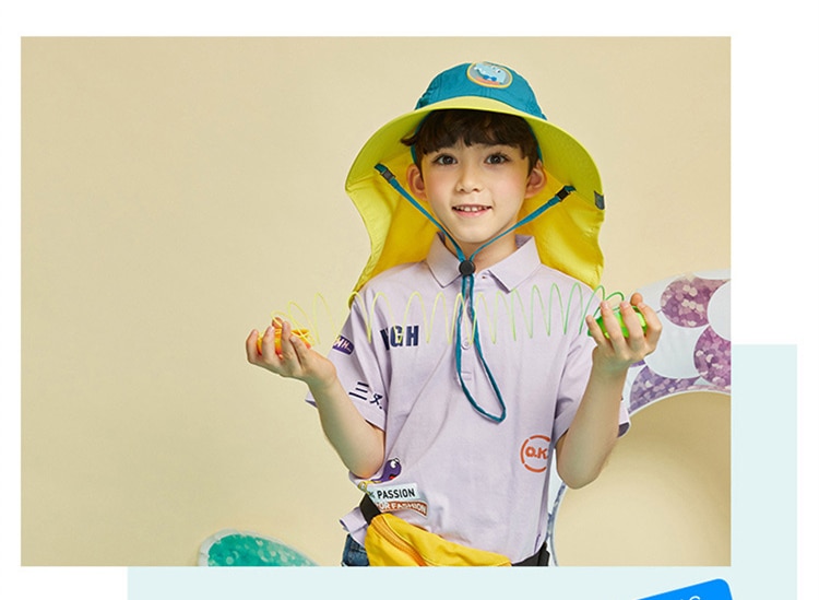 Kocotree Wide Brim Children Sun Hat Kids Bucket Cap Summer Beach Girls Travel Outdoor New Fashion Cute Casual Sun Hats